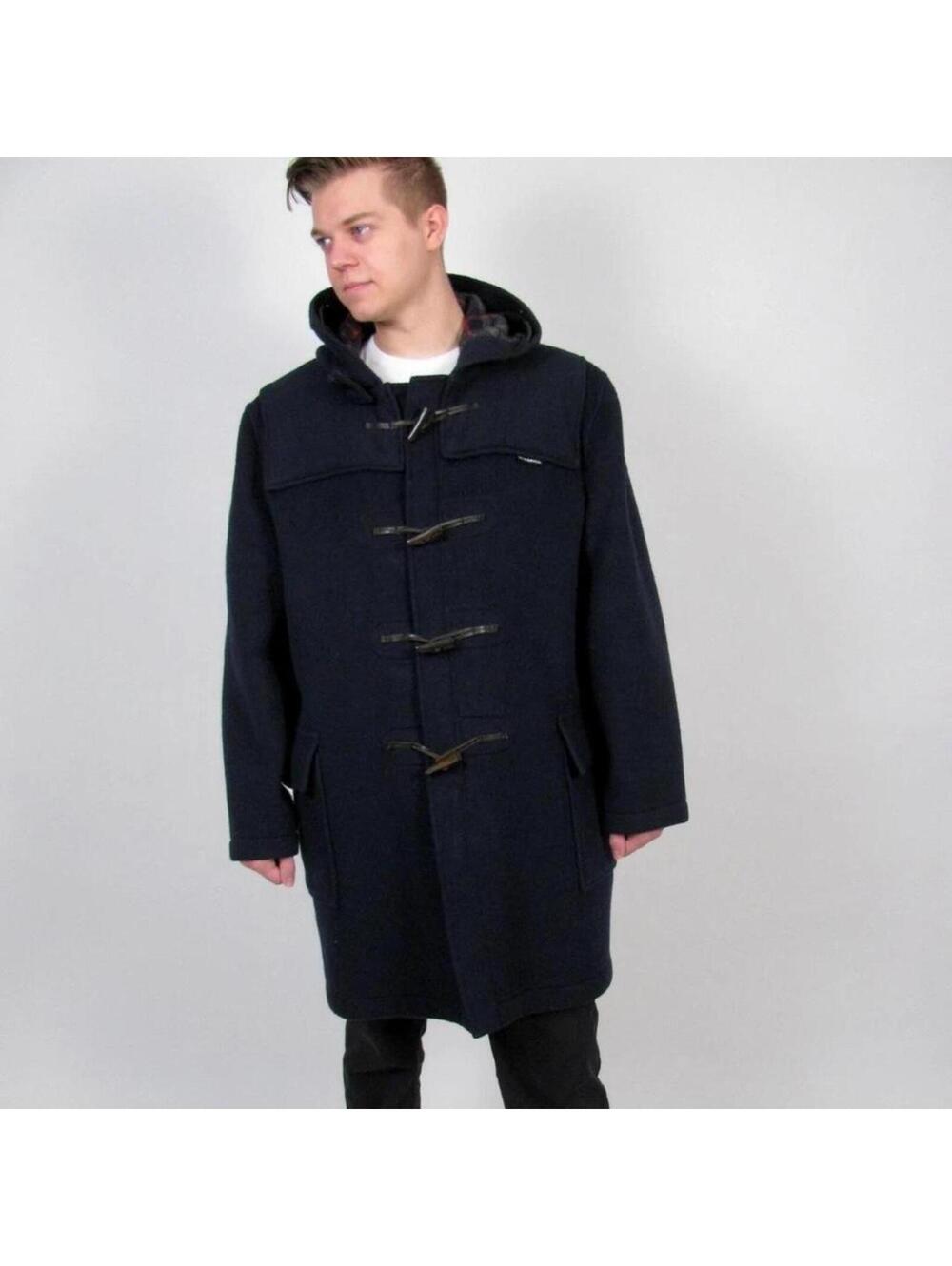 Vintage Gloverall Duffle Coat, Made in England, Men's GB 36/ US 12, 70% Wool